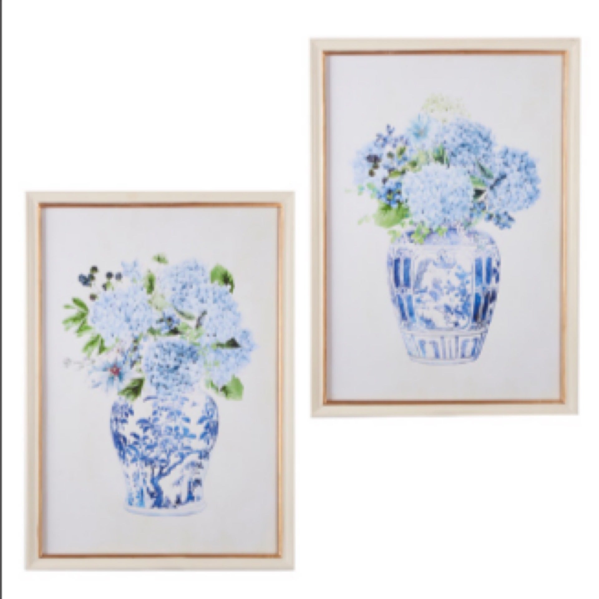 Hydrangeas in Vase Wall Art
